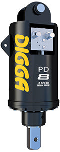 Digga PDT8HF 2-Speed Auger Drive
