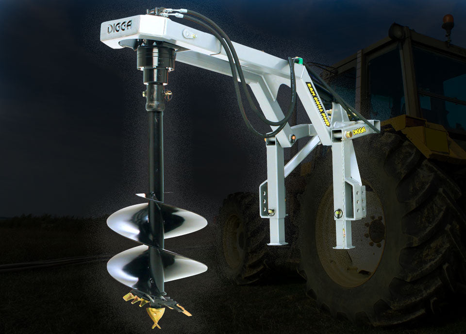 Ramdrill Phd: Ramdrill PHD on a tractor