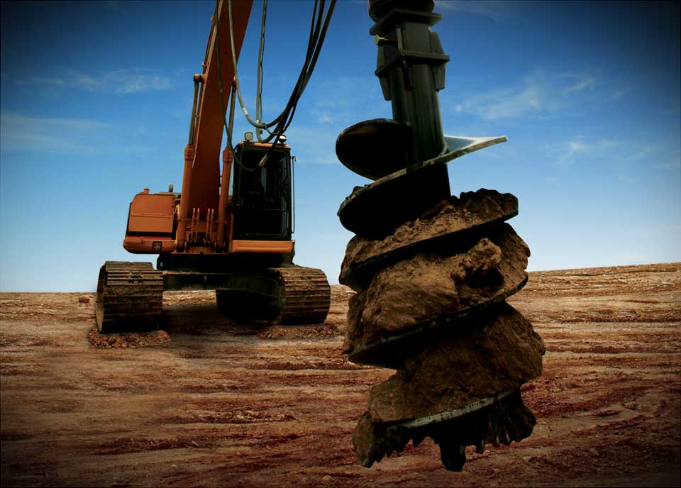 Rock Combo Auger