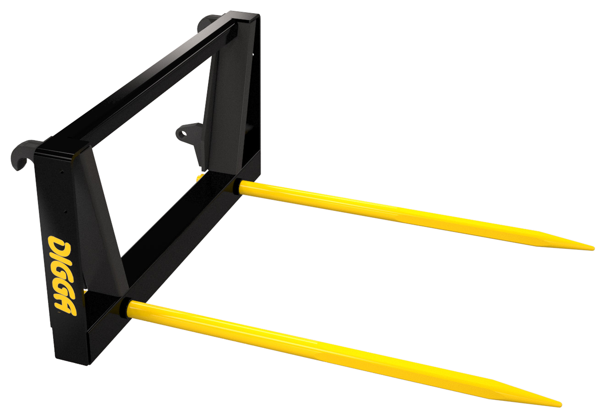 Digga Dedicated Bale Spears: dedicated bale spear frame render