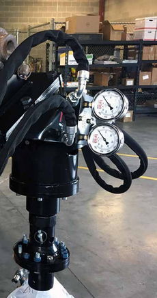 Digga Auger Drive Valves and SD Drive Cradle