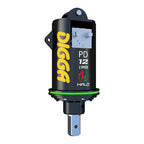 Digga PDT12 2-Speed Auger Drive: 2000x2000 (source 1356x2866); HALO version