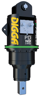 Digga PDT18 2-Speed Auger Drive: PD18 2-speed drive render