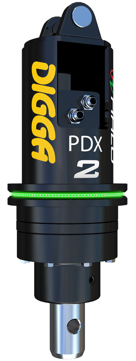 Digga PDX2 Auger Drive: PDX2 drive render, current livery