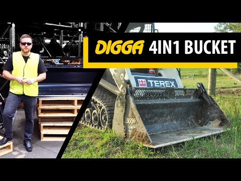 4-in-1 Bucket - Skid Steer Heavy Duty: Why choose a Digga 4in1 Bucket