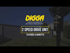 PDT25 2-Speed Auger Drive: The Digga 2 Speed Auger Drive