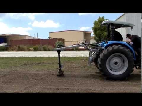 Ramdrill Phd: Rear Mounted Post Hole Digger (Ram Drill) - By Digga Australia