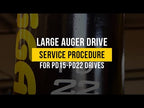 Pd15-Pd22 Auger Drive Service Kit: How to Service your PD15-PD22 Auger Drive with a DIY Service Kit