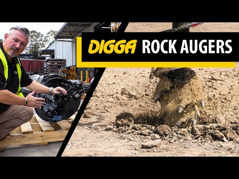 Digga RC17 Rock Combo Auger: Why choose a Digga Rock Auger