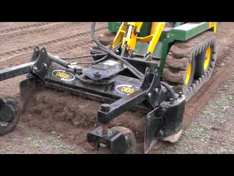 Mini Power Rake for Mini Loaders: Digga Mini Power Rake
