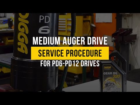 PD6-PD12 / PD4HF-PD10HF Auger Drive Service Kit: How to Service your PD6-PD12 Auger Drive with a DIY Service Kit