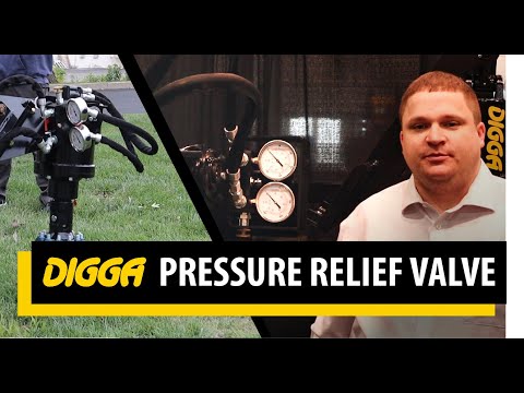 Drive Unit Extra: Digga Pressure Relief Valve for Piling Applications