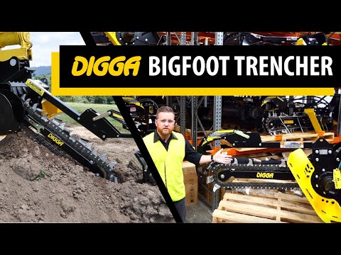 Bigfoot Trencher: Why choose a Digga trencher?
