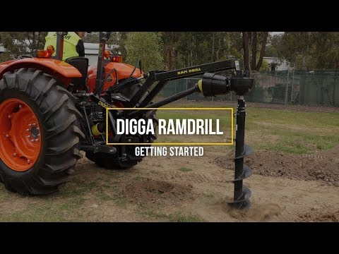 Ramdrill Phd: How to mount a Digga Ram Drill