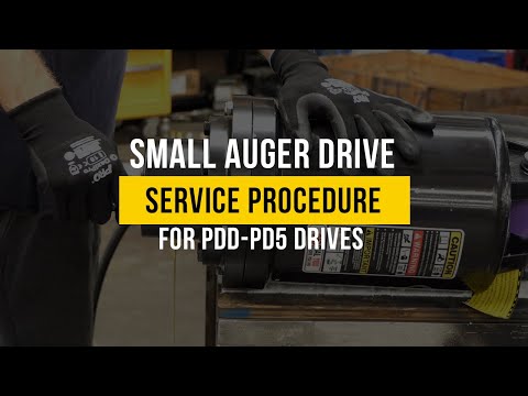 Pdd-Pd5 Auger Drive Service Kit: How to Service you PDD-PD5 Auger Drive with a DIY Service Kit