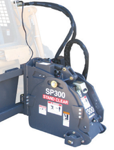 Digga 300 mm Road Profiler for Standard Flow Skid Steers