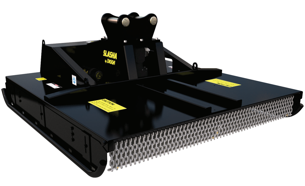 Digga Slasher for Excavators: excavator slasher render