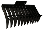 Digga Stick Rake for Excavators: excavator stick rake render