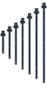 Digga XO100 and XT100 Auger Extensions