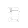 Digga 900mm Dig Mini Bigfoot Trencher